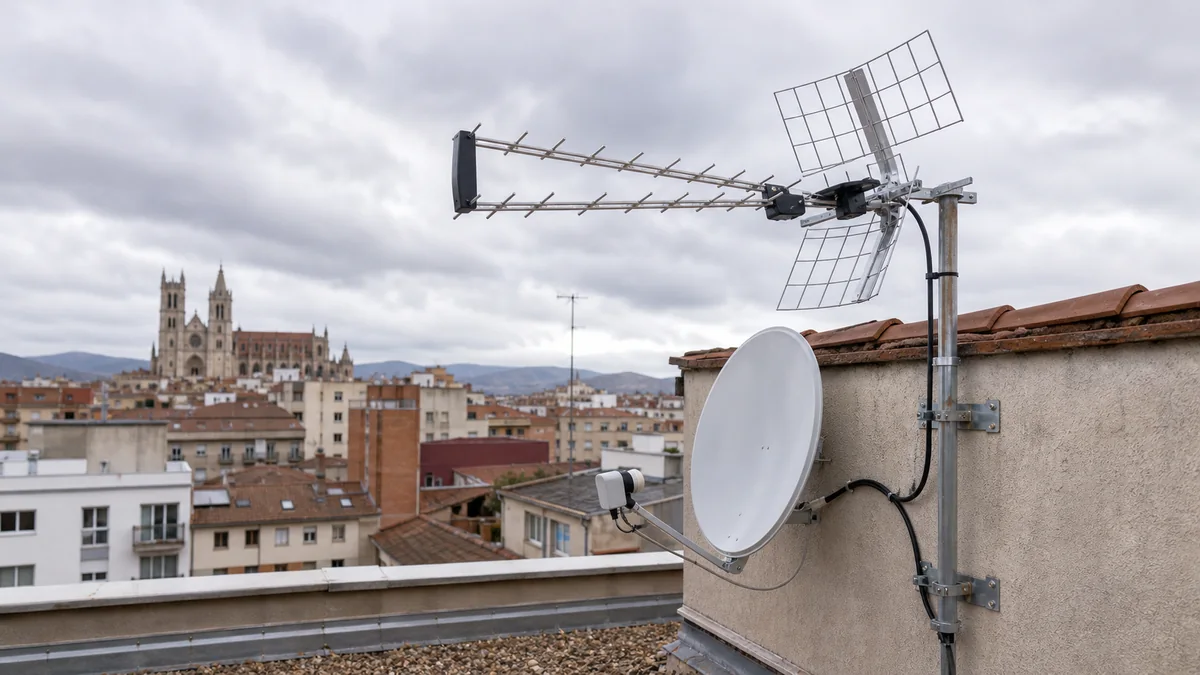 antenas en Leon