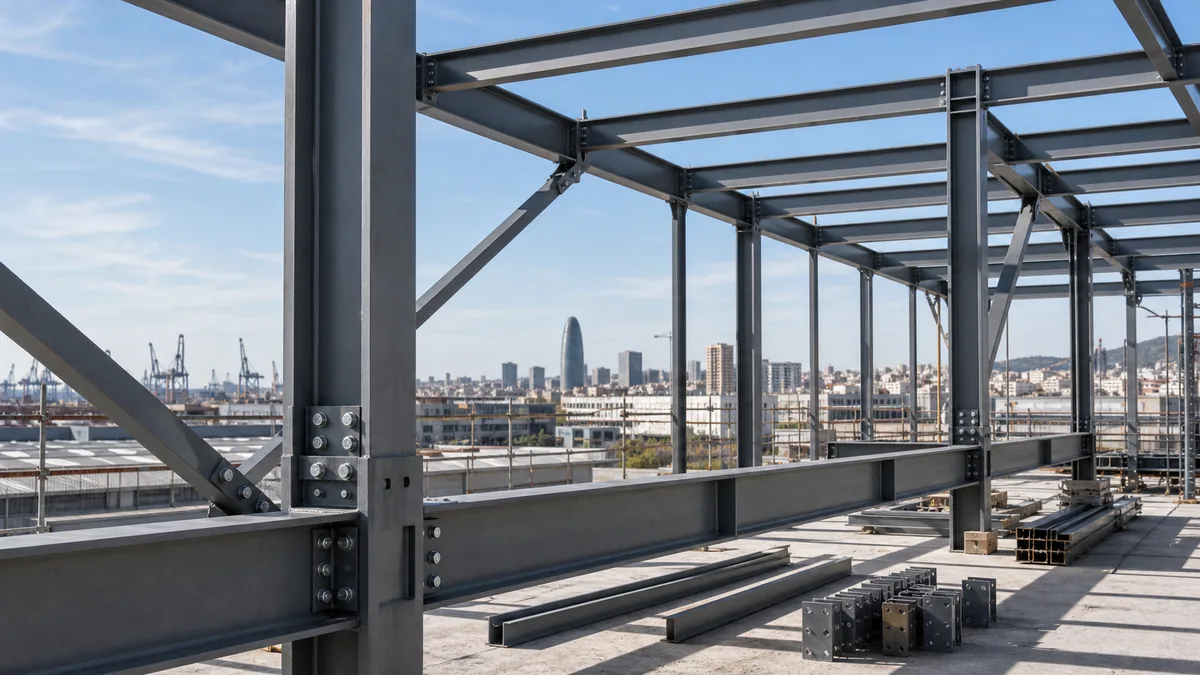 estructuras metálicas en Barcelona