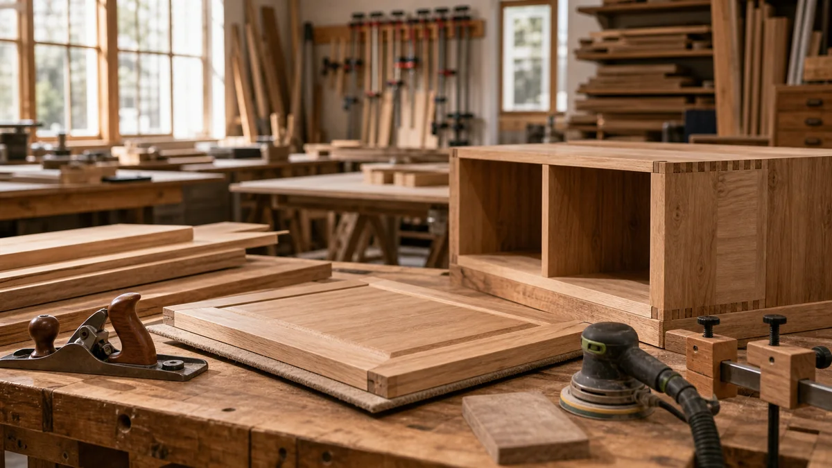 fabricación de muebles de madera en Barcelona