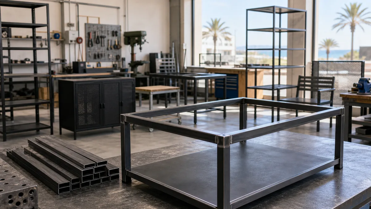 fabricación de muebles metálicos en Las Palmas