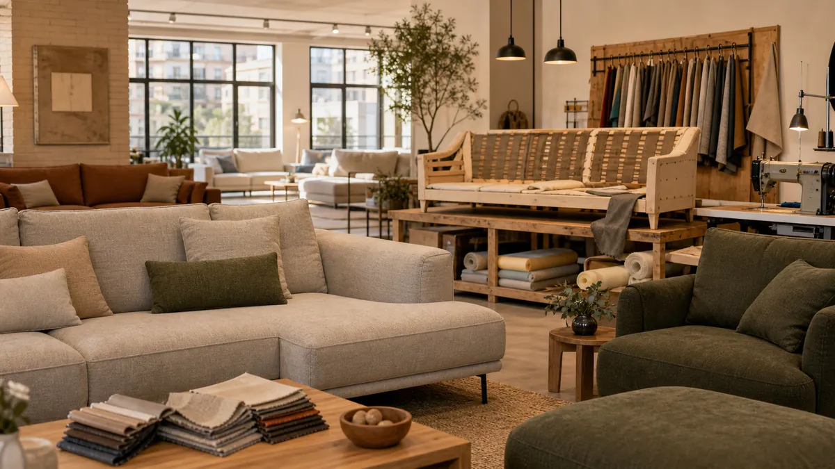 fabricación y venta de sofás en Madrid