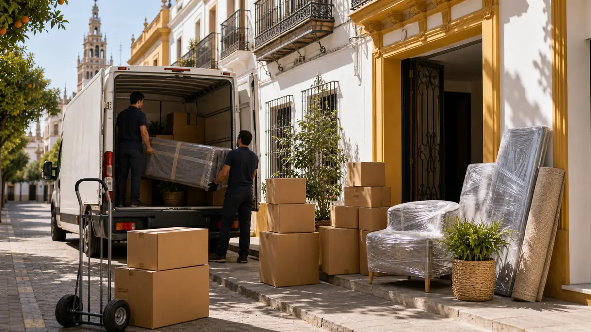 mudanzas en Sevilla