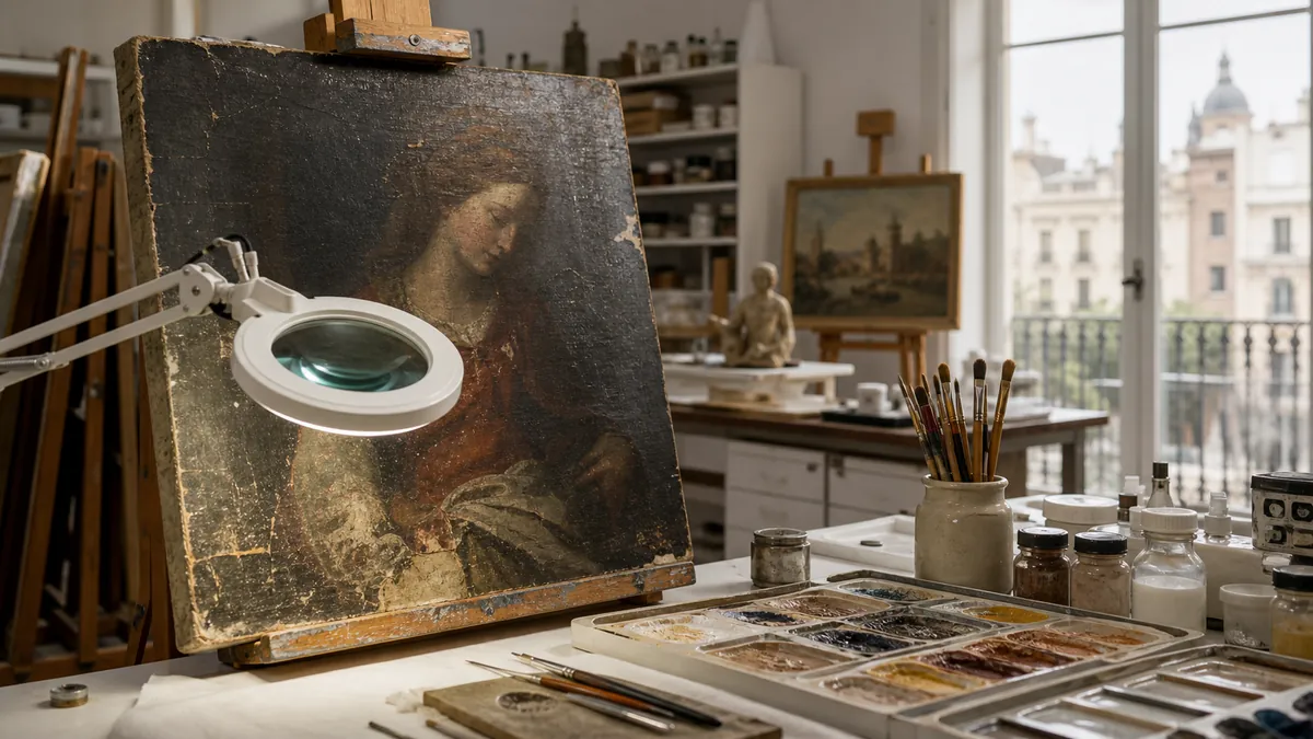 restauración de arte en Barcelona