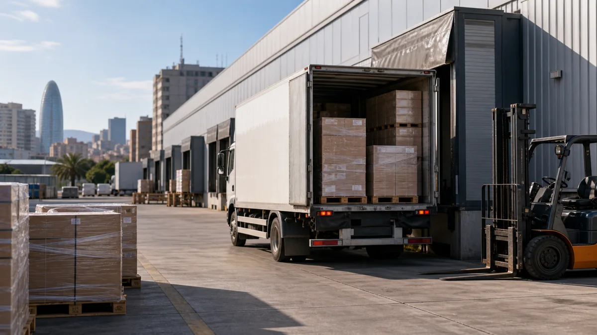 transportes de mercancías en Barcelona