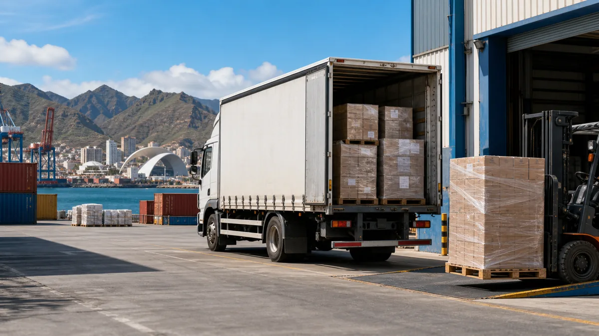 transportes de mercancías en Santa Cruz De Tenerife
